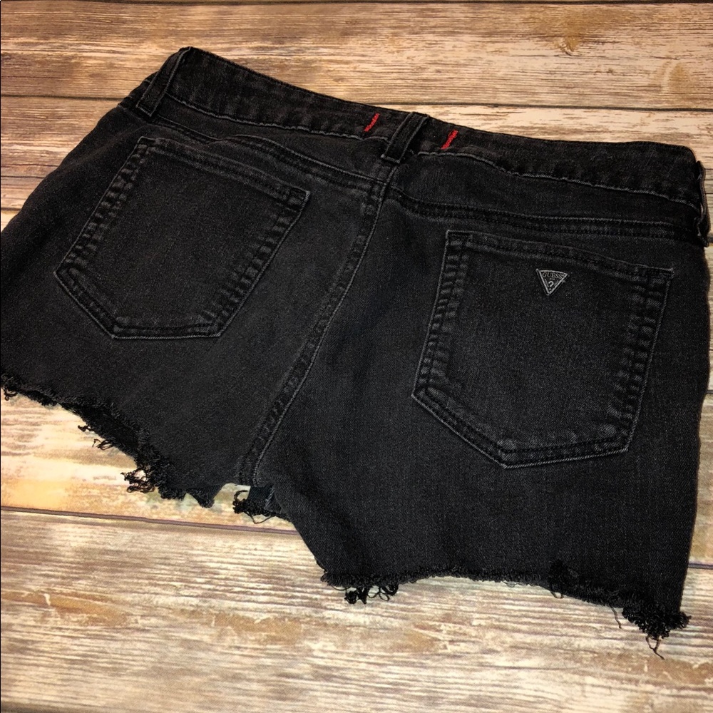 Guess black shorts